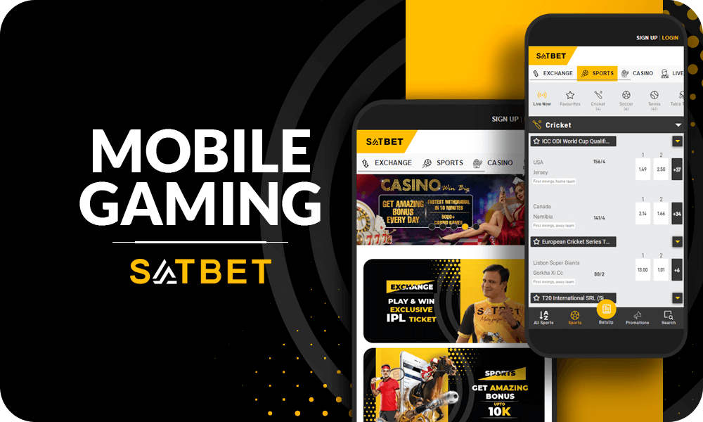 Mobile gaming at Satbet