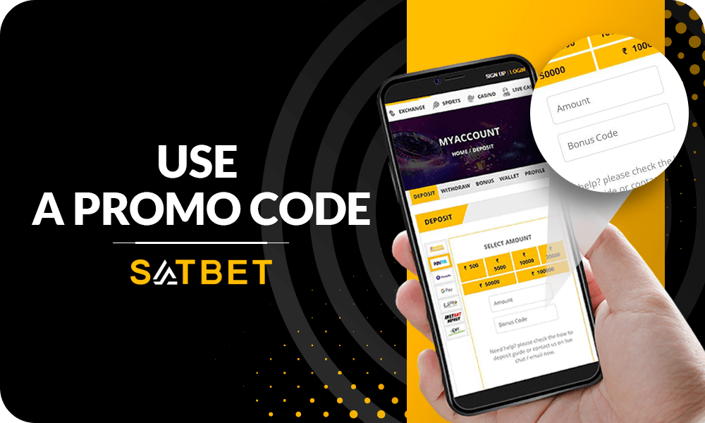 Satbet instructions for getting the bonuses