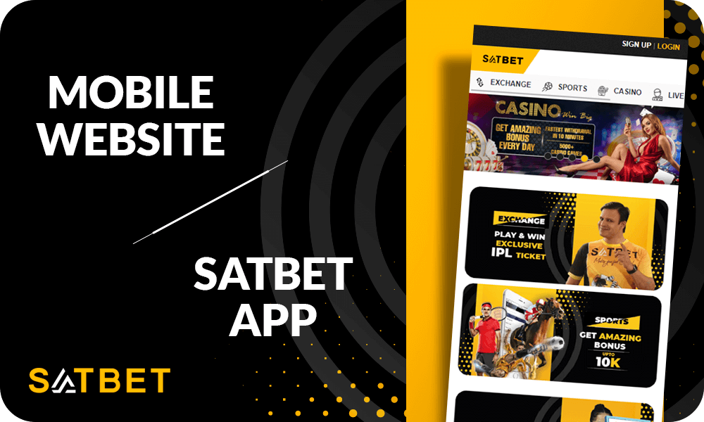 Satbet Mobile site VS Satbet app