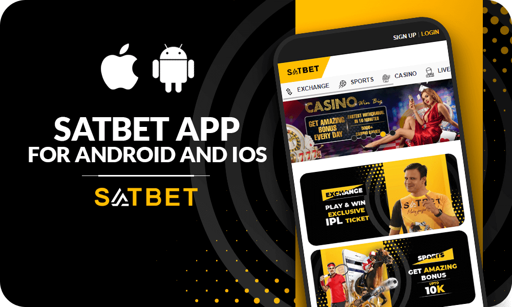 Satbet mobile app for Android and iOS