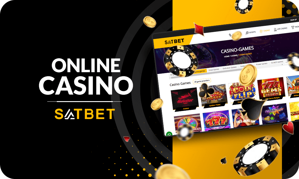 Online casino at Satbet website